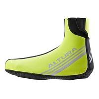 altura mens thermostretch ii overshoe socks hi viz yellow medium