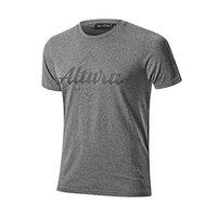 altura mens script short sleeve tee jerseys grey x large