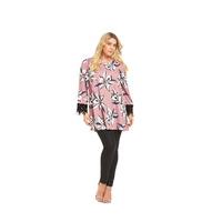 Alice You Printed Crotchet Sleeve Tunic Dress