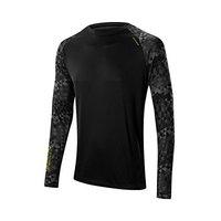 altura mens phantom long sleeve jerseys black small