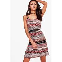 Alexane Elephant Print Cami Dress - multi