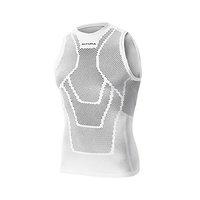 Altura Men\'s Dry Mesh Vest Baselayer Undershirts, White, Small/medium