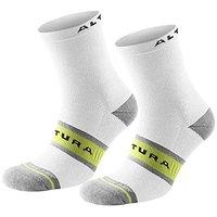 Altura Men\'s Dry Elite Socks, White, Small/size 4-6