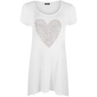 alicia leopard heart hanky top white