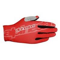 Alpinestars Youth F-lite Gloves, Medium, Red White