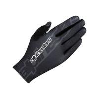 alpinestars youth f lite gloves large black steel gray