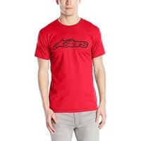 Alpinestars Men\'s Blaze Classic Tee Casual Shirt, Red (red/black), X-large