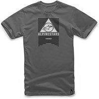 Alpinestars Men\'s Awakens Tee T-shirt, Grey (charcoal), Medium