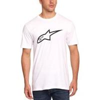 alpinestars mens ageless classic tee short sleeve t shirt white