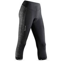 Altura Women\'s Peloton 3/4 Progel Tights, Black, Size 14