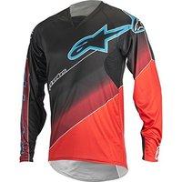 Alpinestars Vector Ls Jersey Black/red Medium, Black/red