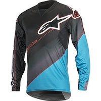 Alpinestars Vector Ls Jersey Black/blue 2xl, Black/blue