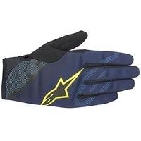 Alpinestars Stratus Glove, Deep Blue Acid Yellow, Xx-large