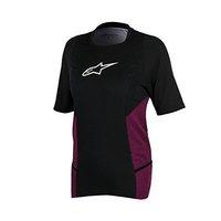 alpinestars stella drop 2 sjersey black plum x small