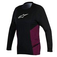 Alpinestars Stella Drop 2 Ls Jersey Black/plum X-small, Black/plum