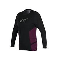 Alpinestars Stella Drop 2 Ls Jersey Black/plum Large, Black/plum