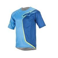 Alpinestars Sierra Ss Jersey Royal Blue/bright Blue Small, Royal Blue/bl