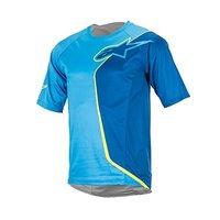 Alpinestars Sierra Ss Jersey Royal Blue/bright Blue Large, Royal Blue/bl