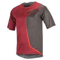 alpinestars sierra ss jersey rio reddark shadow large rio red shadow