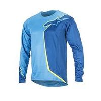 Alpinestars Sierra Ls Jersey Royal Blue/bright Blue 2xl, Royal Blue/bl