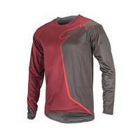 alpinestars sierra ls jersey rio reddark shadow large rio red shadow