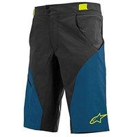 alpinestars pathfinder shorts no liner black royal blue 36