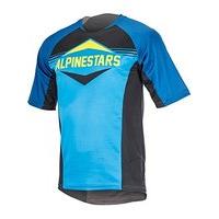 Alpinestars Mesa Ss Jersey Royal Blue/bright Blue Small, Royal Blue/bl