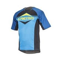 alpinestars mesa ss jersey royal bluebright blue large royal bluebl