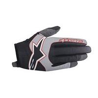 alpinestars mens vector gloves small gray black