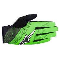 alpinestars mens stratus gloves large bright green black