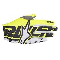 alpinestars mens rover gloves x large yellow fluo black white