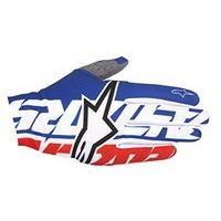 alpinestars mens rover gloves x large royal blue white alpinestars red