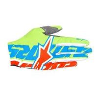 alpinestars mens rover gloves small bright green bright bl orange fl