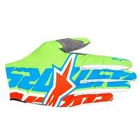 Alpinestars Men\'s Rover Gloves, Medium, Bright Green Bright Bl Orange Fl
