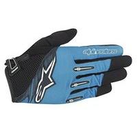 alpinestars mens flow gloves small bright blue black