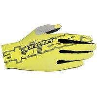 alpinestars mens f lite gloves small acid yellowblack