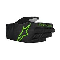 Alpinestars Men\'s Aero 2 Gloves, Small, Black Bright Green