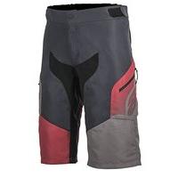 Alpinestars Men\'s Predator Shorts, Size 38, Black Rio Red Dark Shadow