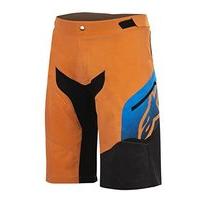 Alpinestars Men\'s Predator Shorts, Bright Orange/bright Blue, Size 36