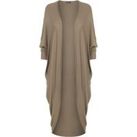 Alison Batwing Sleeve Cardigan - Mocha