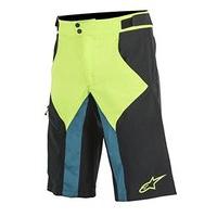 Alpinestars Men\'s Outrider Water Base Resistant Shorts, Size 34, Black Bright