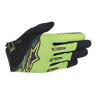 alpinestars mens flow gloves bright greenblack small