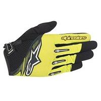 Alpinestars Men\'s Flow Gloves, Acid Yellow/black, Large