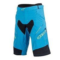 Alpinestars Men\'s Drop 2 Shorts, Bright Blue/acid Yellow, Size 32