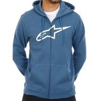 alpinestars mens ageless fleece blue 2xl