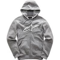 alpinestars mens ageless fleece sports jumper grey grey heather medium