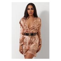 Alicia Gold Sequin Playsuit