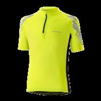 Altura Kids Youth Nightvision Short Sleeve Jerseys, Hi Viz Yellow/black, 10-12