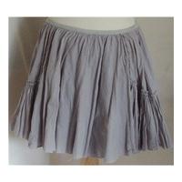 all saints size medium grey mini skirt
