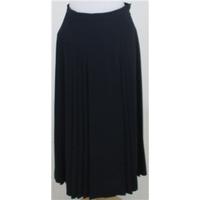 alexon size 12 navy pleated skirt